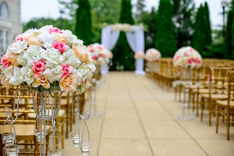 Castle Wedding Decorations