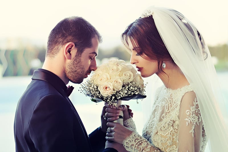 Groom in a classic tuxedo